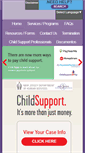 Mobile Screenshot of njchildsupport.org